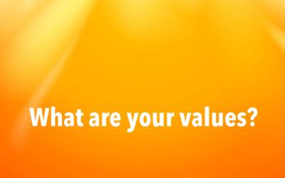 What are your values?